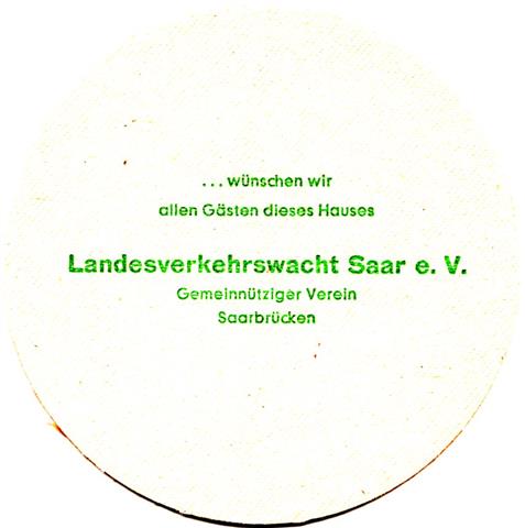 saarbr�cken sb-sl landesverkehrswacht 1b (rund215-w�nschen wir-gr�n) 